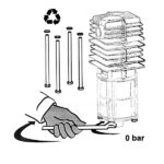 سرویس و تمیز کردن مخزن جرم گير هالدکس